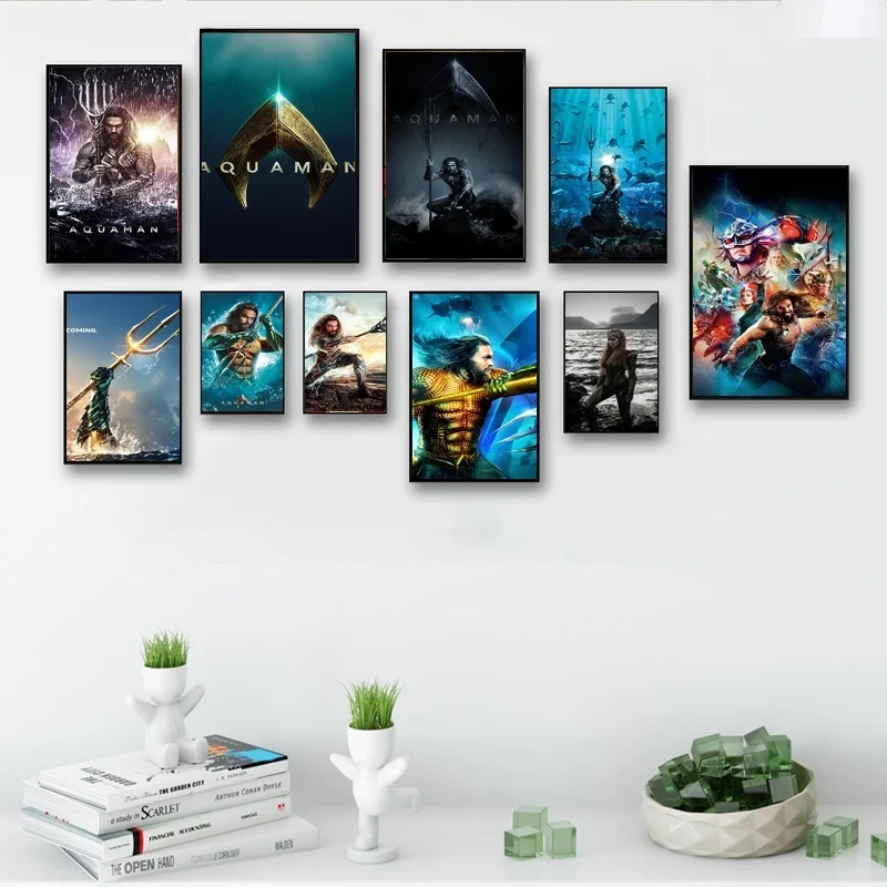 

Jason Momoa Amber Heard Movie canvas poster art wall painting home decor room decoration
