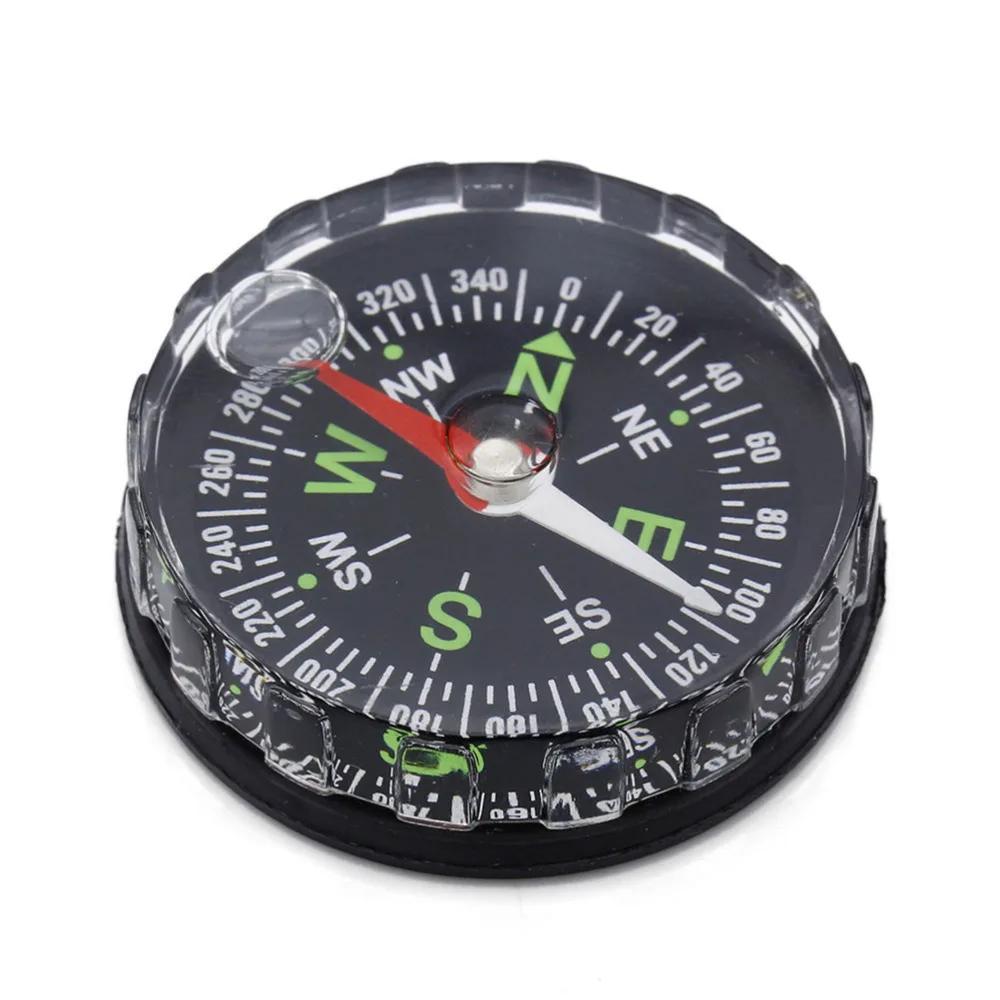 Useful Pocket Survival Button Design Compass Derection for Climbing Hiking Camping Outdoor Sport New Arrival