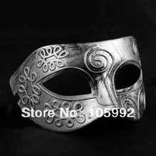 Римский гладиатор Мужская Венецианская Карнавальная маска Mardi Gras Mask100pcs Вечерние Маски Золотой/Серебряный