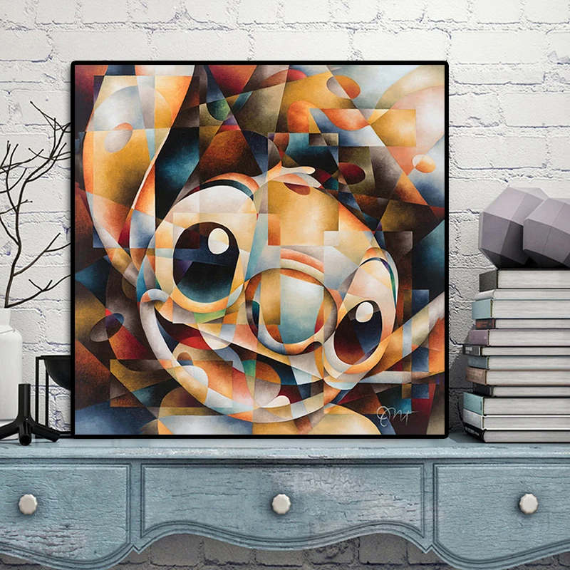 Posteres De Lilo Y Stitch De Arte De Pared Hd Lienzo Impresiones