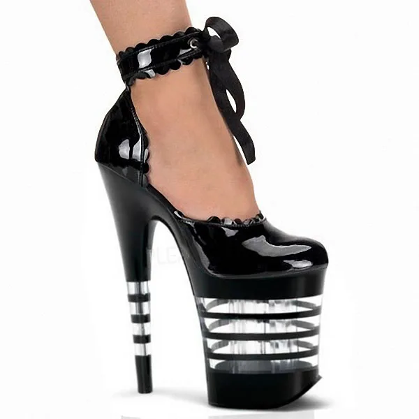 Г. Новые летние силиконовые стельки для защиты от натирания ног на высоком каблуке 20 см Брендовая обувь женская обувь с круглым носком танцевальная обувь большого размера