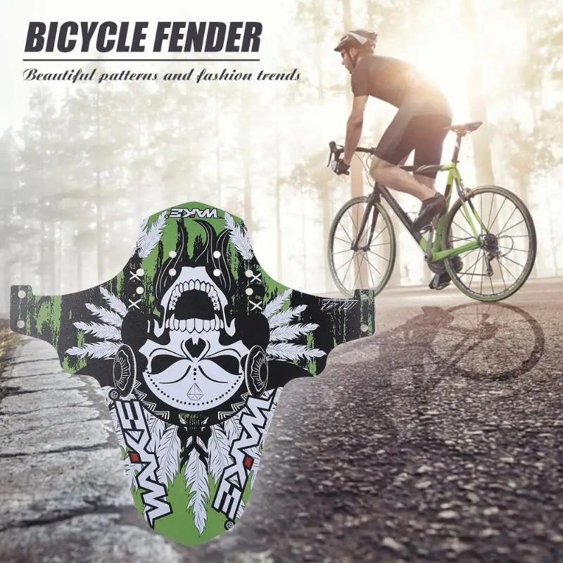 Прочное Велосипедное защитное крыло MTB Брызговики Fender для велосипеда передние крылья легко собрать легкий велосипед крыло Аксессуары для велосипеда