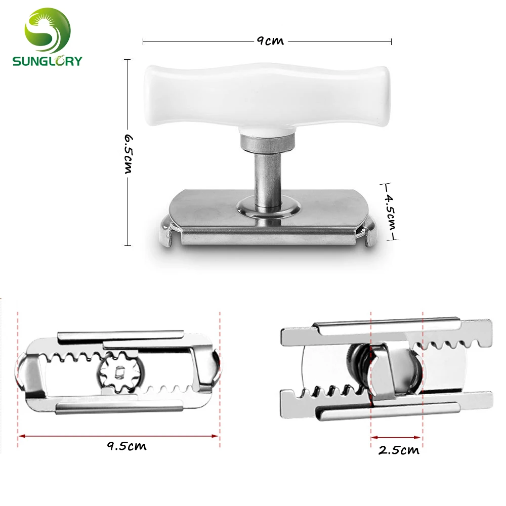 Ручная консервная открывалка регулируемые консервные открывалки из нержавеющей стали открывалка для бутылок гаечный ключ свободный размер подходит для любых банок Кухонные гаджеты