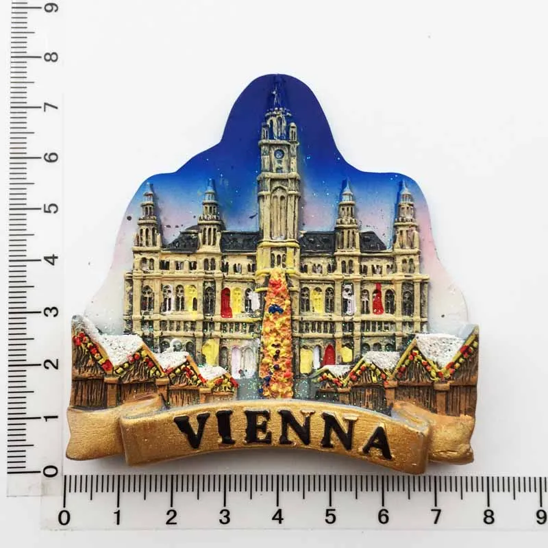 

BABELEMI New Arrival Austrian Vienna Fridge Magnet Travel Souvenirs Refrigerator Magnetic Stickers Home Decoration