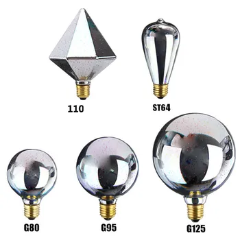 

3D Firework Lamp Bubble Ball Bulb 4W LED Light Bulb E27 85-265V Cafe/Restaurant/Bar Holiday Decoration Lights Colorful ST64 G95