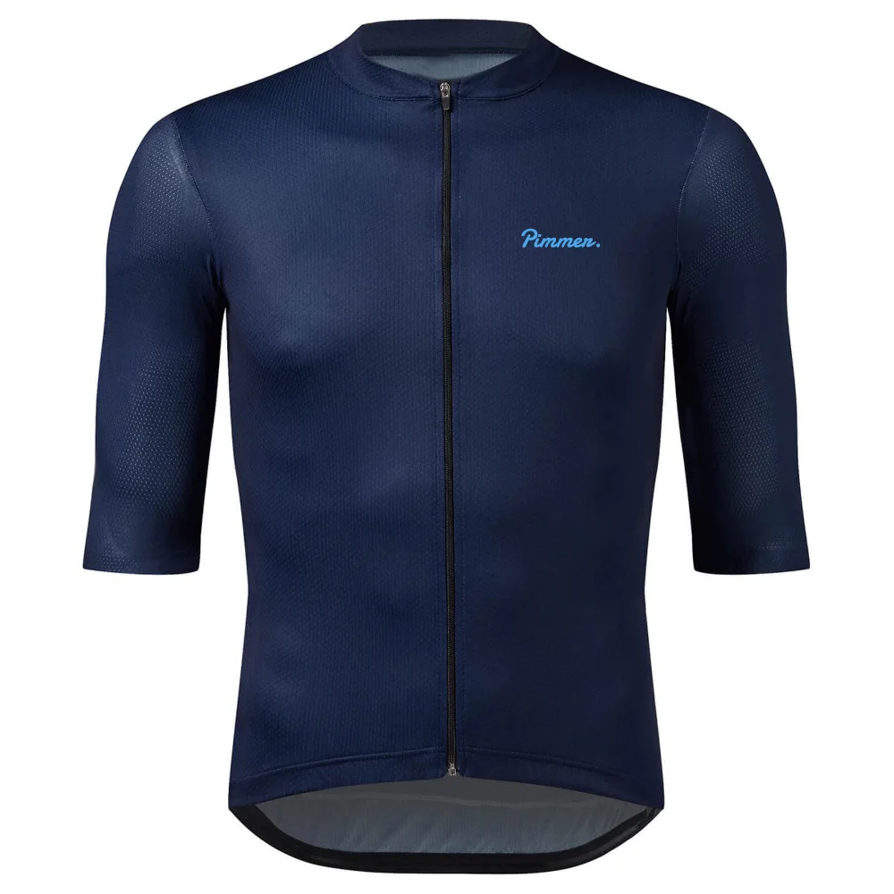

Pimmer 2019 base version Longger sleeve design race short sleeve cycling jerseys mesh fabric YKK zipper bicycle clothes