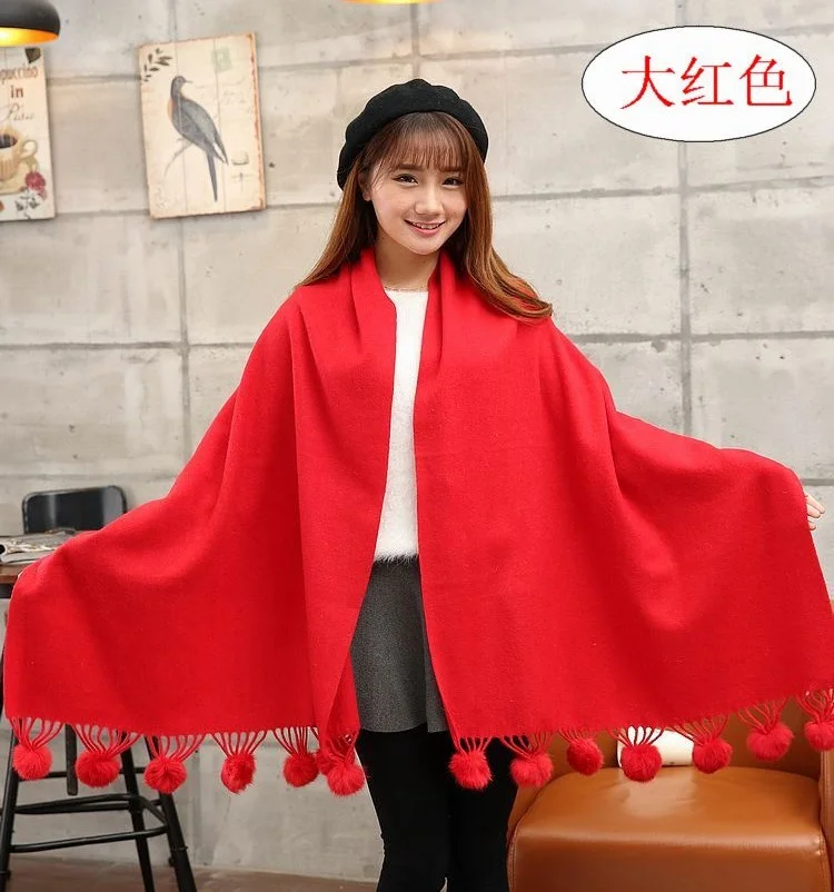 women fur shawl for winter (2)