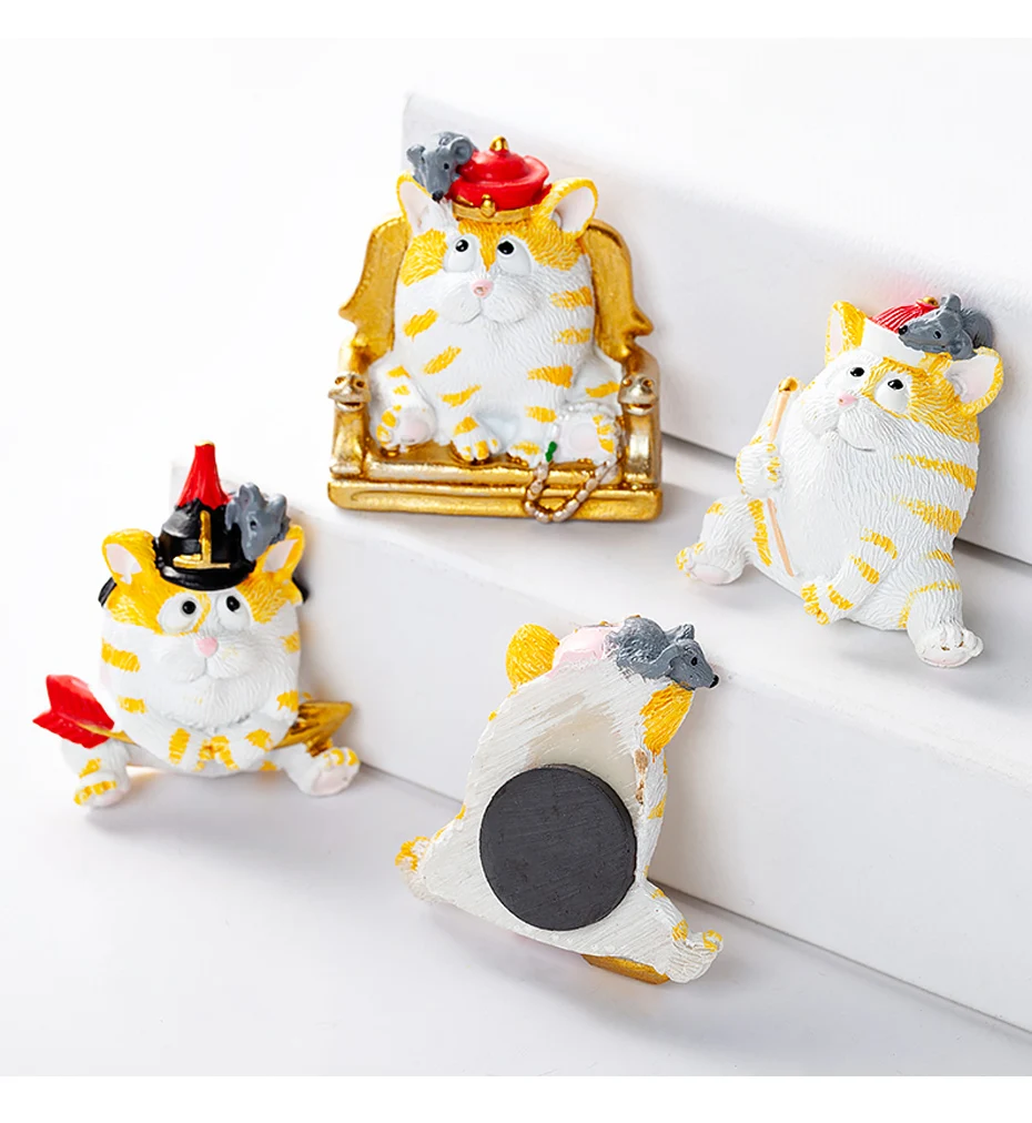 Forbidden City Cat Fridge Magnet 02