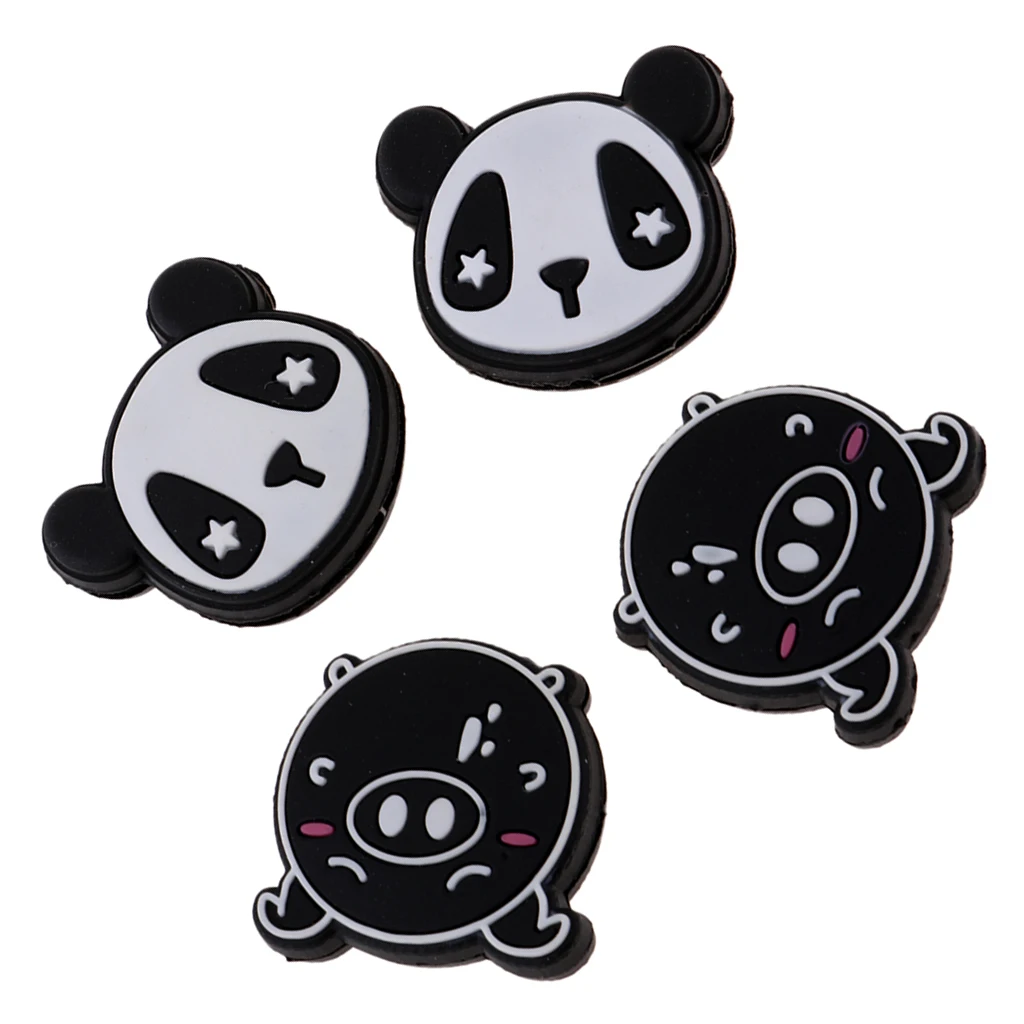 

2 Pairs Novelty Animal Sports Tennis Racquet Vibration Dampeners Shock Absorber Accessories - Lightweight & Durable