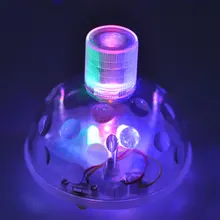 1 шт. Водонепроницаемый ванна лампа Светодиодный лампа для ванны подводный мигающий светодиодный бассейн спа светильник плавающий светодиодный бассейн диско вечерние Декор Светильник