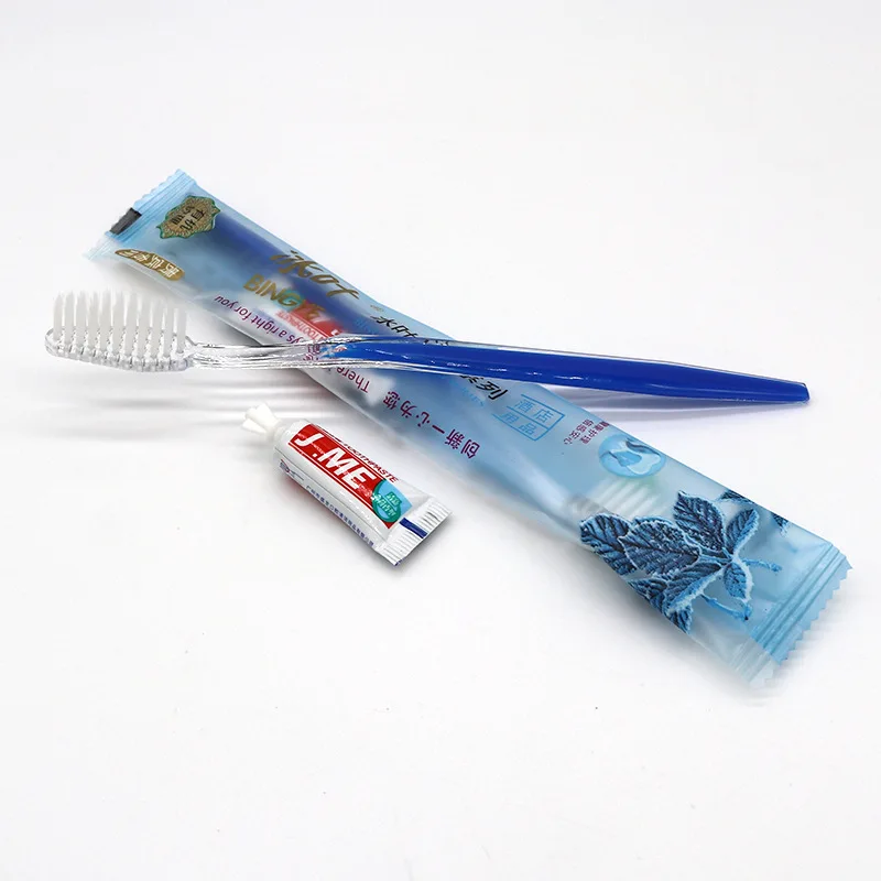 50/100 шт./компл. одноразовая зубная щетка для гостиницы с зубной пастой комплект удобный Пластик путешествия зубов и набором инструментов для чистки электрическая зубная щетка