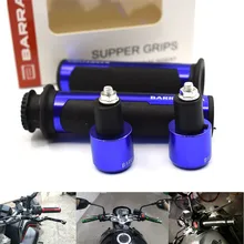 Универсальный 7/8 ''22 мм CNC мотоциклетные ручки гоночные ручки руля для kawasaki NINJA 250 300 400 650 1000 VERSYS W800 ER5
