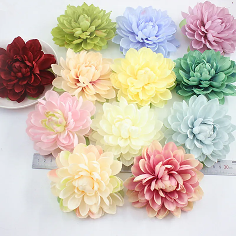 

1 large artificial silk flower lotus headdress ancient decorative flower wedding decoration flower chrysanthemum fake flower