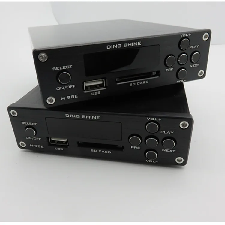 M-98E TDA7498E 160 Вт* 2 HIFI Bluetooth 4,0 цифровой аудио усилитель Поддержка USB SD MP3/WMA/APE/FLAC/WAV/WAVE плеер дисплей