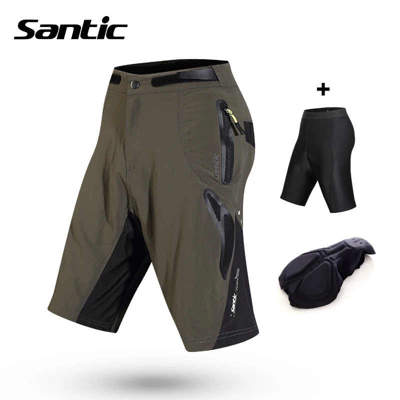 Baggy Mountain Bike Shorts Cycling Inner Padded Underwear Loose Mountain Shorts
