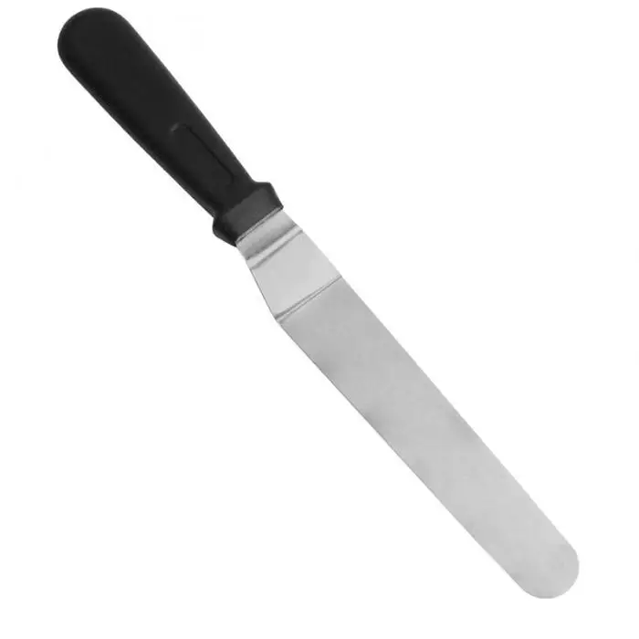 Нержавеющая сталь угловой шпатель профессиональные инструменты для украшения торта кухонные аксессуары гладкий нож для выпечки масла E2shopp