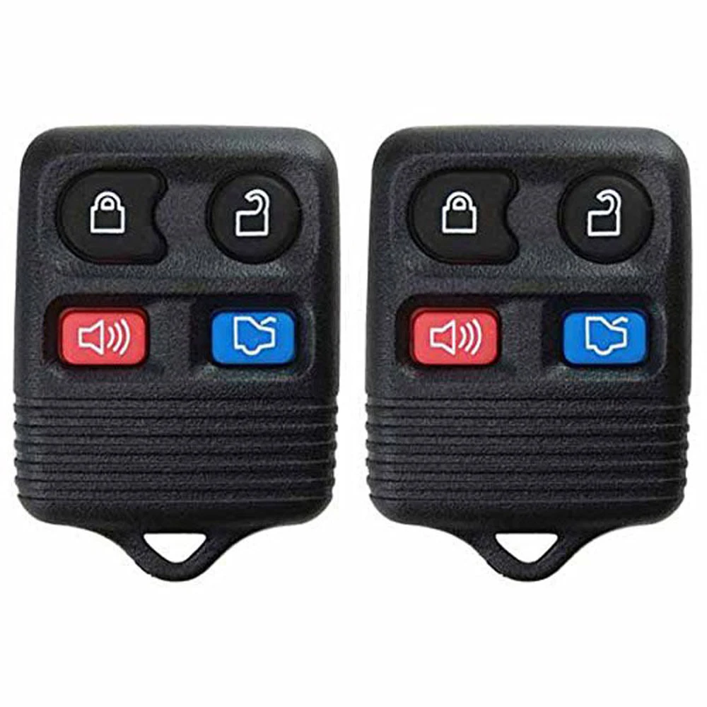 4 Button Keyless Entry Remote Key FOB Clicker Transmitter Fob Shell 