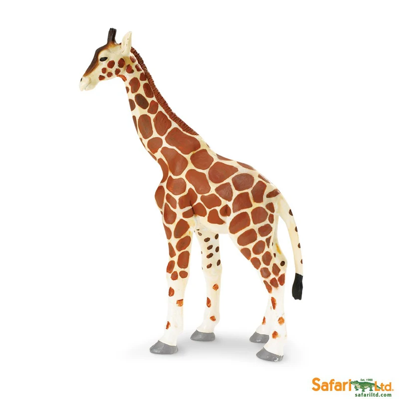 

Brand New Safari Animals Figure Toys Giraffa Camelopardalis 17.8cm High PVC Figure Model Toy For Gift/Kids/Collection
