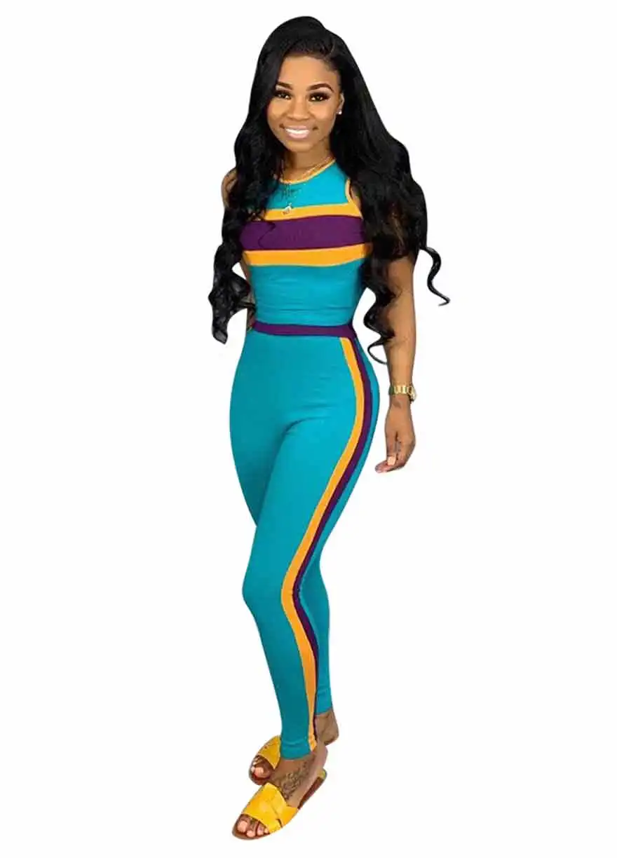 Contrast-Color-Striped-Sleeveless-Pant-Set (1)