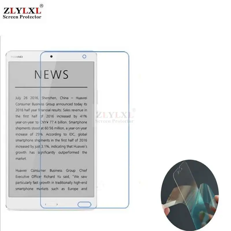 

2 pcs alot soft film for Huawei MediaPad M3 8.4 pad Tablet PC screen protector