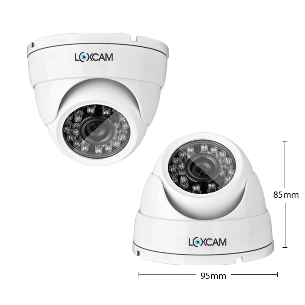 LOXCAM h.265+ 32CH 5MP DVR комплект 32 шт. 2MP AHD система видеонаблюдения IP66 металлическая Водонепроницаемая камера для наружного наблюдения