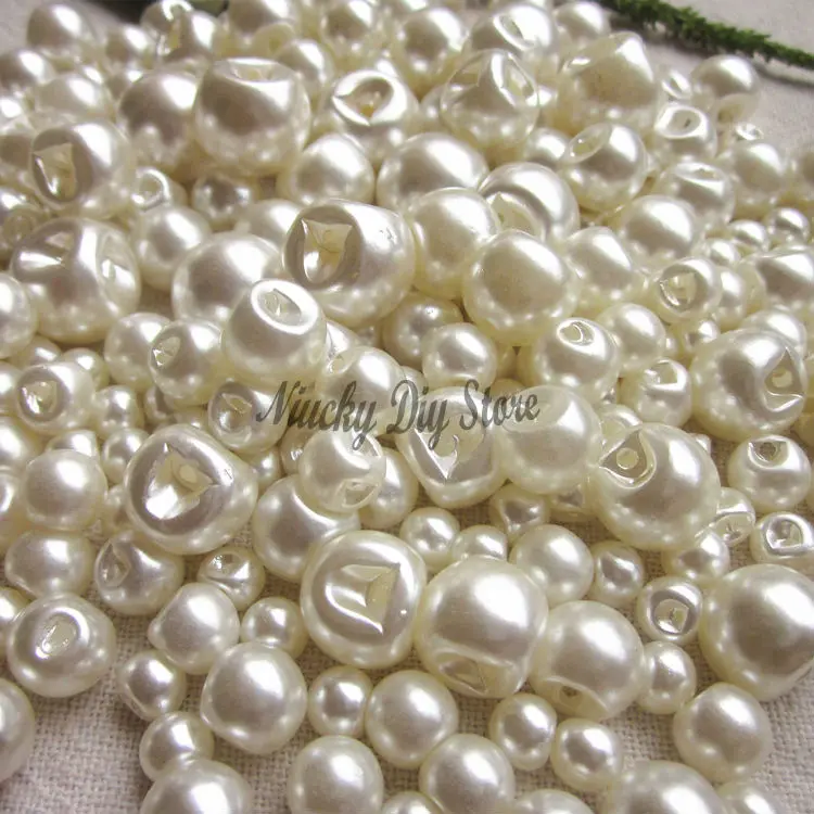 250 шт. 6 размеров (6 8 9 10 12 14 мм)|pearl valentine|pearl flatpearl loose |