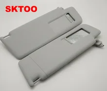 SKTOO For Volkswagen Tiguan sun-shading board sun visor belt makeup mirror sun visor Shading board 5ND 857 551 / 5ND 857 552