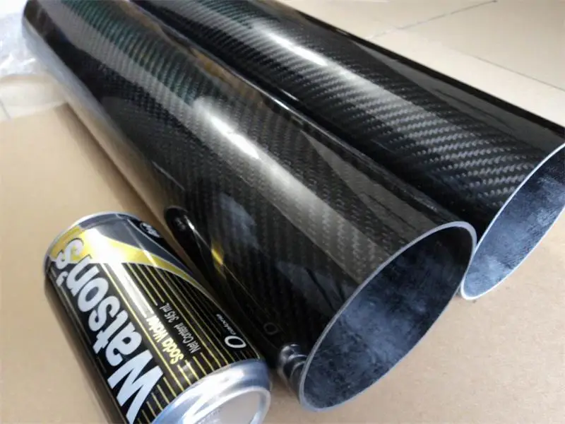 カーボンファイバークアドリコプターアーム,マット無織り,od x 57mm