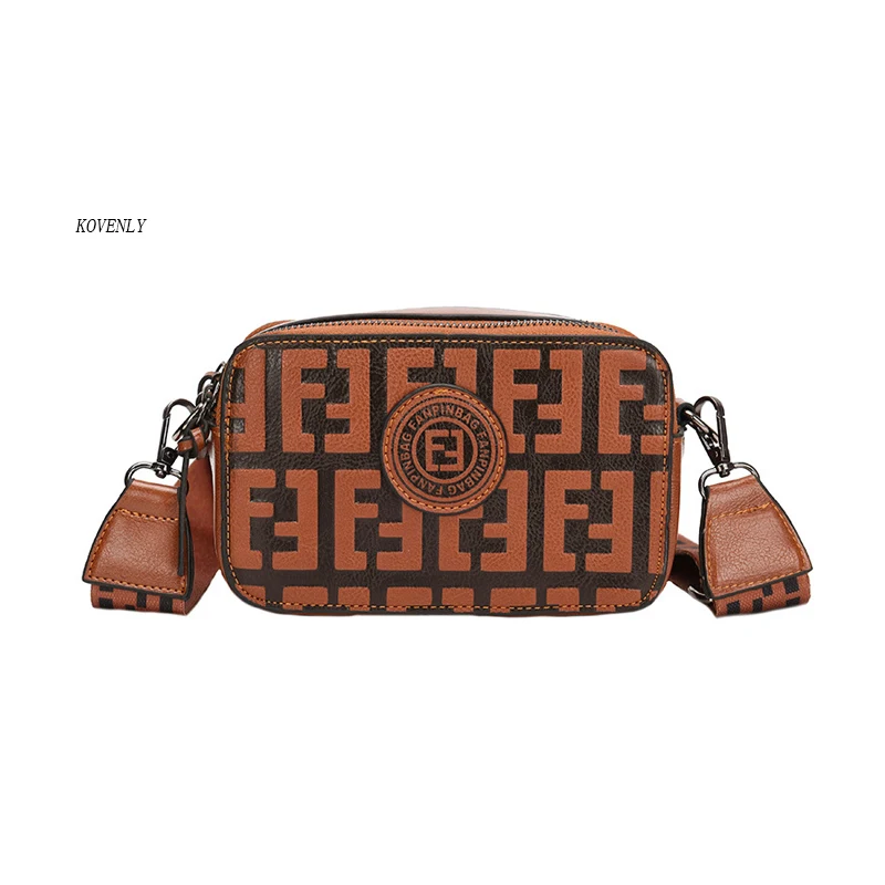 

Women Handbag Luxury Style Shoulder Bag For Girls Wide Strap Crossbody Bag small Square Bags Casual Female Messenger Pack E8