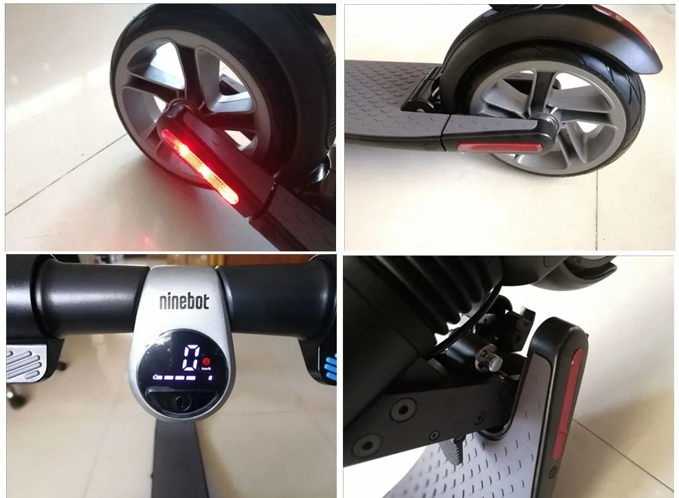 Ninebot Segway KickScooter ES4/ES2 умный электрический самокат складной легкий скейтборд Ховерборд доска