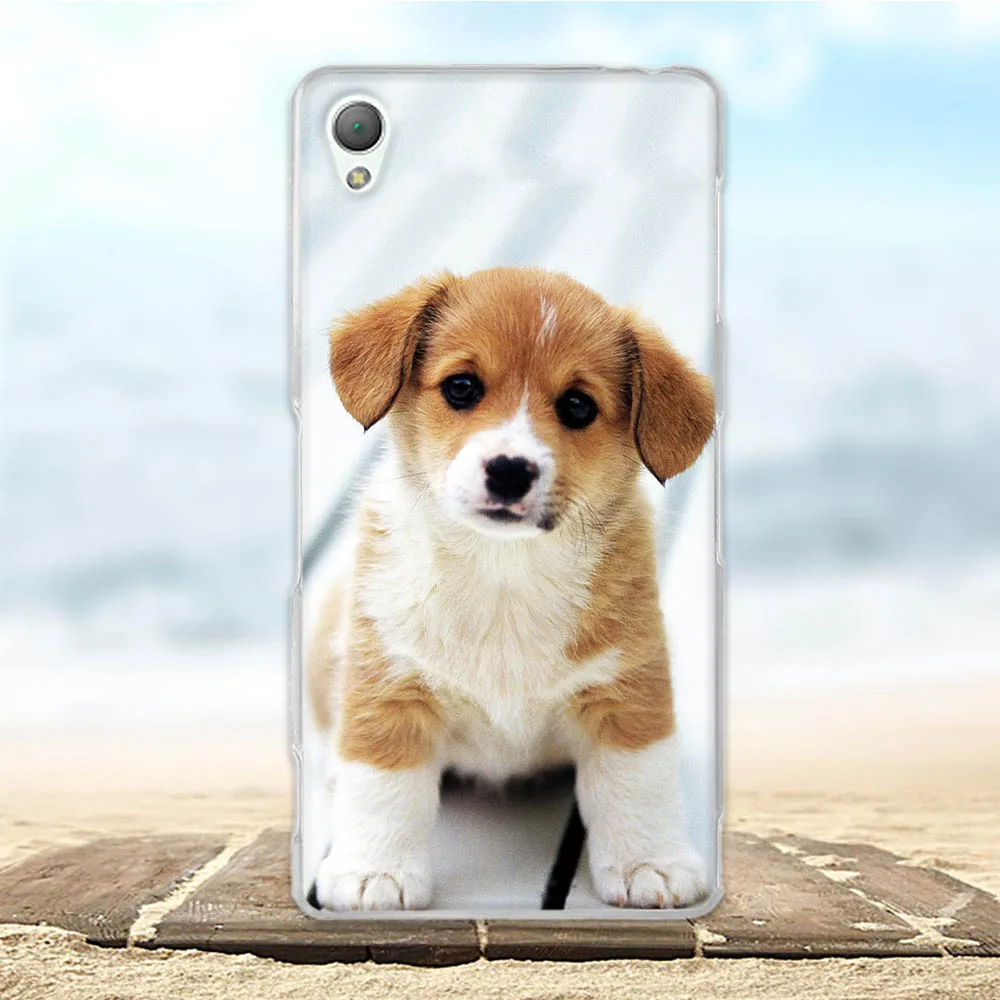 لسوني اريكسون Z3 حالة لينة سيليكون TPU الغطاء الخلفي 3D نمط لطيف أكياس لسوني Z3 D6603 D6643 D6653 d6616 L55T الهاتف حالات