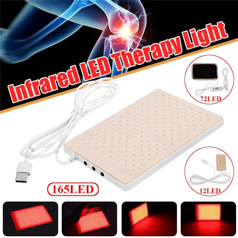 USB Инфракрасная лампа красный свет терапия легкие суставы артрит для снятия боли в мышцах здоровье лампа физиотерапия Бережный уход за