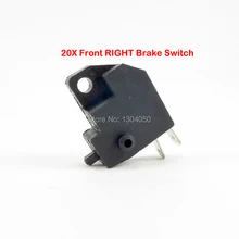 20 штук передний правый Тормозной светильник переключатель аварийной остановки VT700 VT700C VT750 VT750C тени 700 750