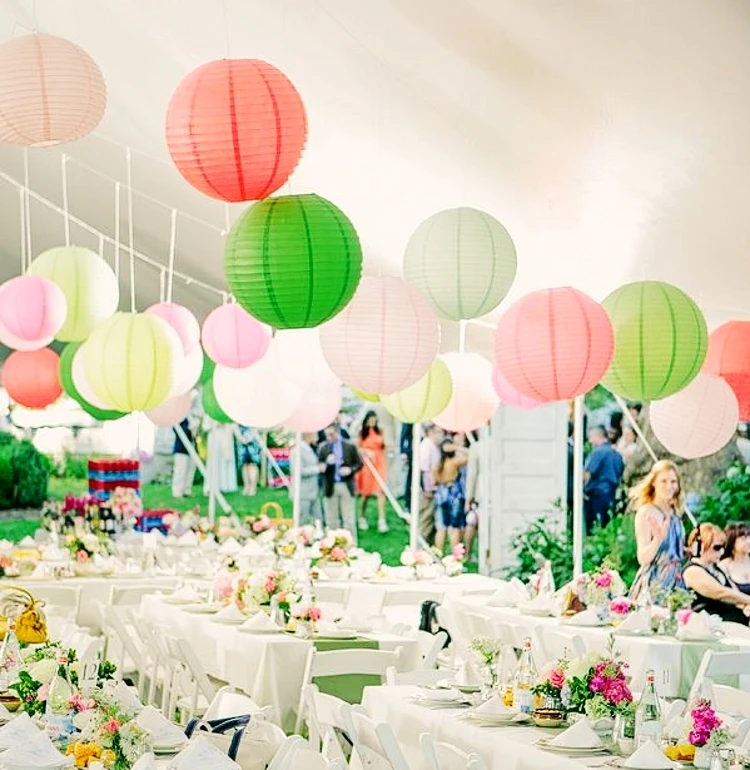 1pc 20cm Creative Paper Lantern The Spring Festival Decoration Birthday