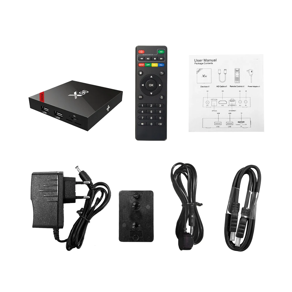 QHD tv IP tv подписка 1 год X96 Франция IP tv BOX Android 7,1 Smart tv Box S905W телеприставка IPTV арабский и французский Бельгия Европа