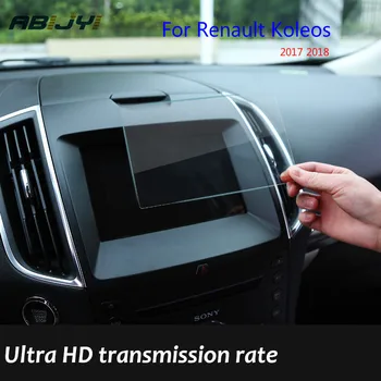 

For Renault Koleos 2017 2018 Car Styling HD GPS Navigation Screen Steel Protective Film Control of LCD Screen Car Sticker