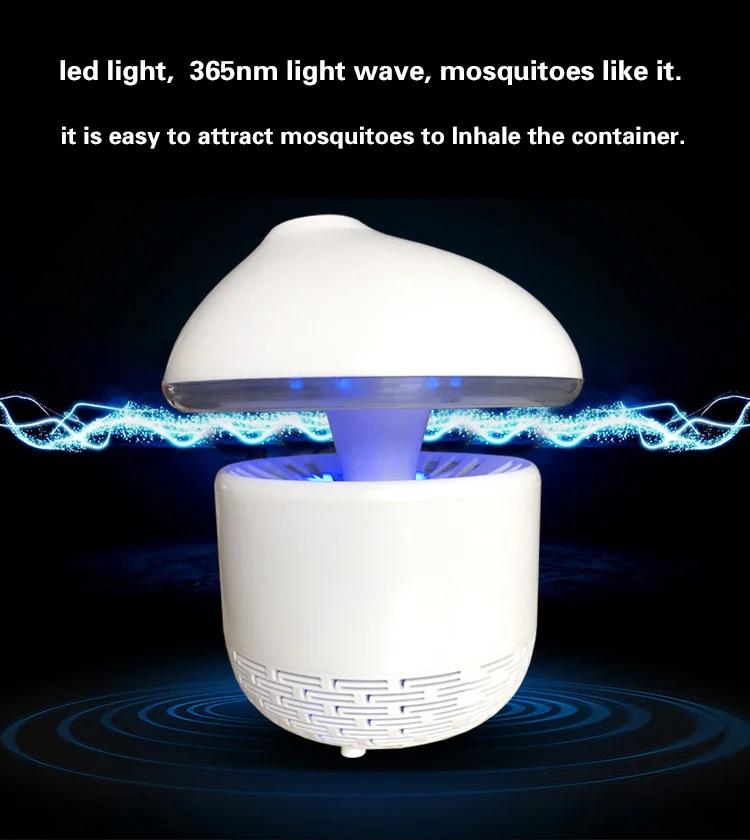 

Mosquito Killer Lamp Electric Anti Mosquito Killer Pest Control Mosquito Trap LED Pest Catcher Pest Killer Control UV Night Lamp