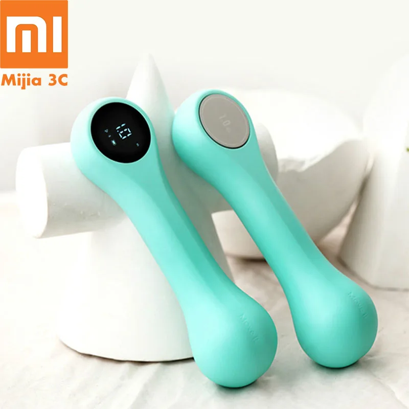  Original xiaomi Move It Beat Dumbbell Portable Mini USB Charging Tricolor Smart Sports Dumbbell Fit