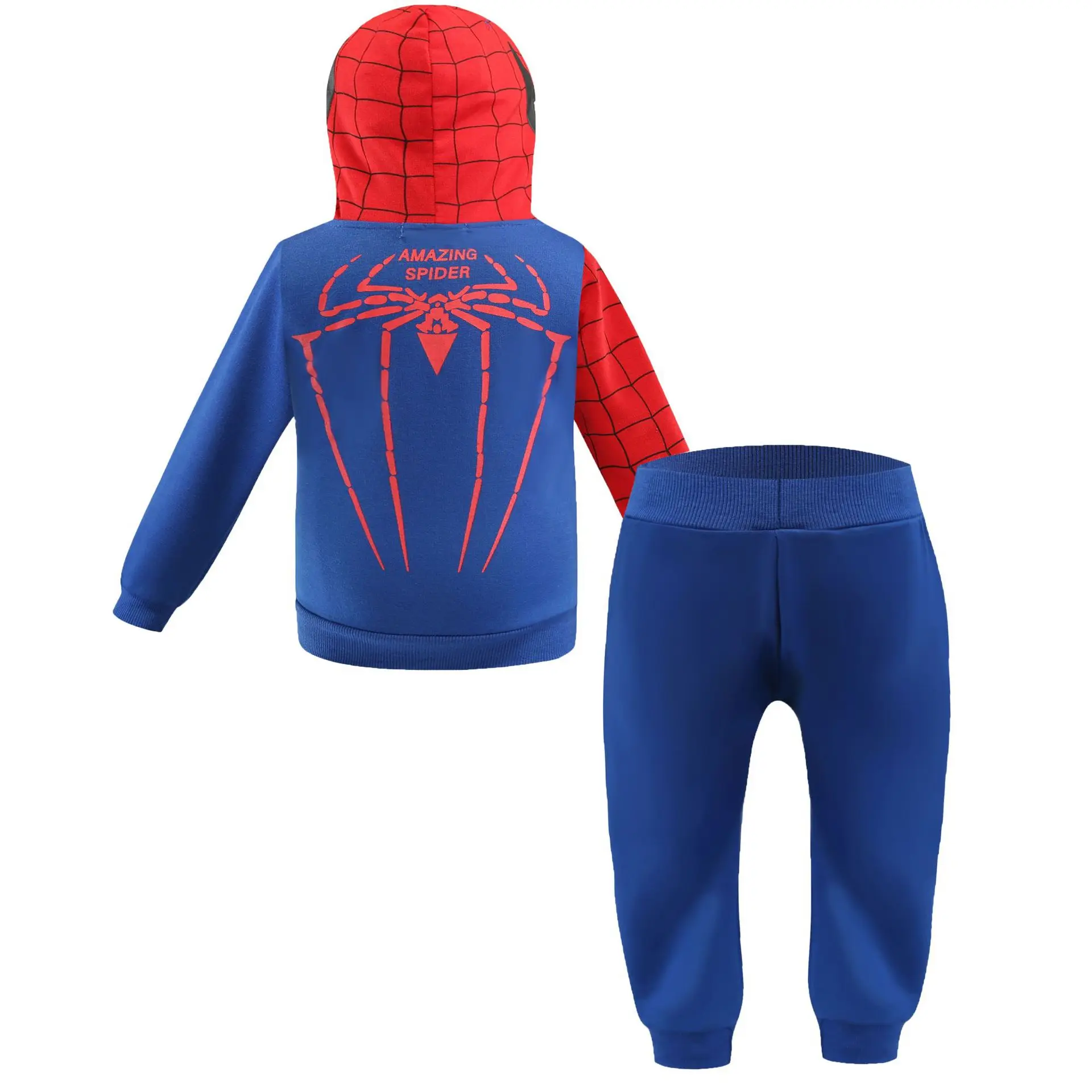 Детские комплекты одежды для костюмированной вечеринки «Человек-паук», Детский костюм, модная летняя рубашка с рисунком, штаны, костюм из футболки и штанов для мальчиков