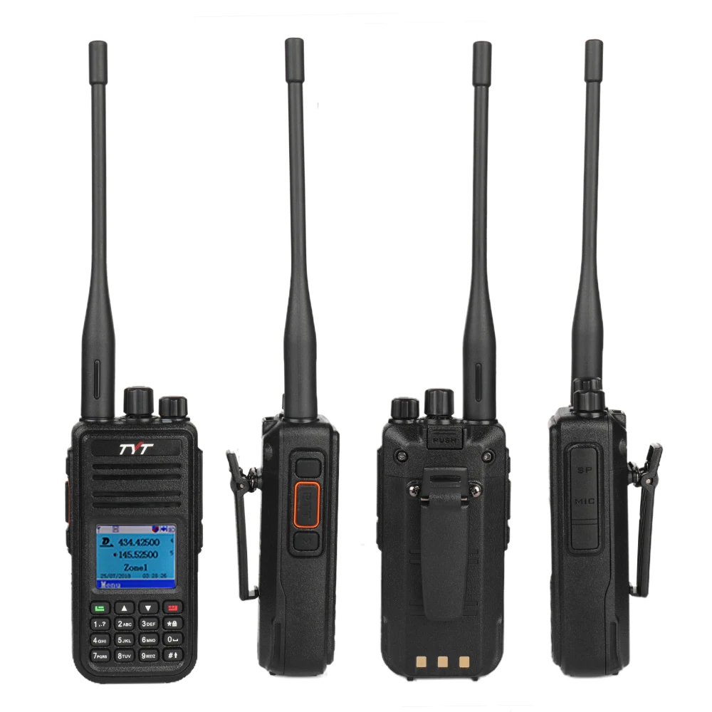 TYT MD-UV380 gps Двухзонный модуль подключения к хосту секс DMR Tier II аналоговая рация VHF/UHF портативный цифровой двухстороннее радио