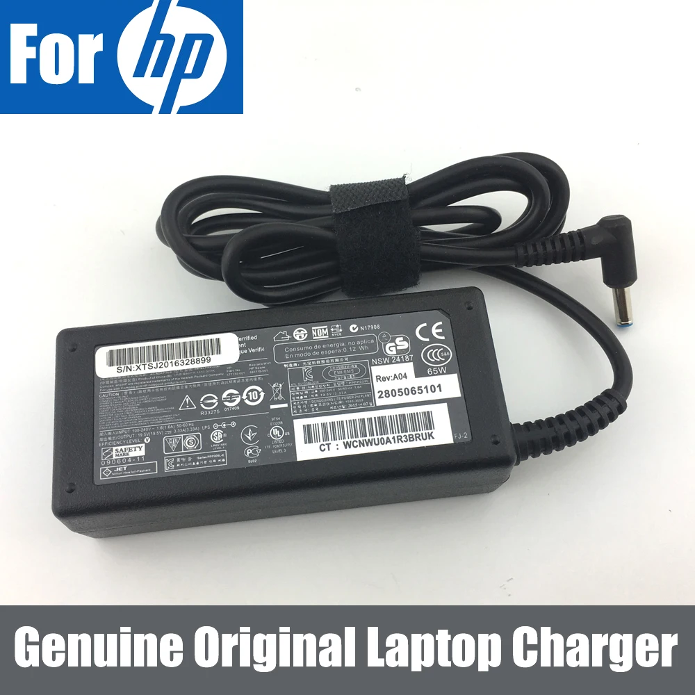 Зарядное устройство Auregon 65 Вт адаптер переменного тока для HP Pavilion 17 F036NG F037CL f040us