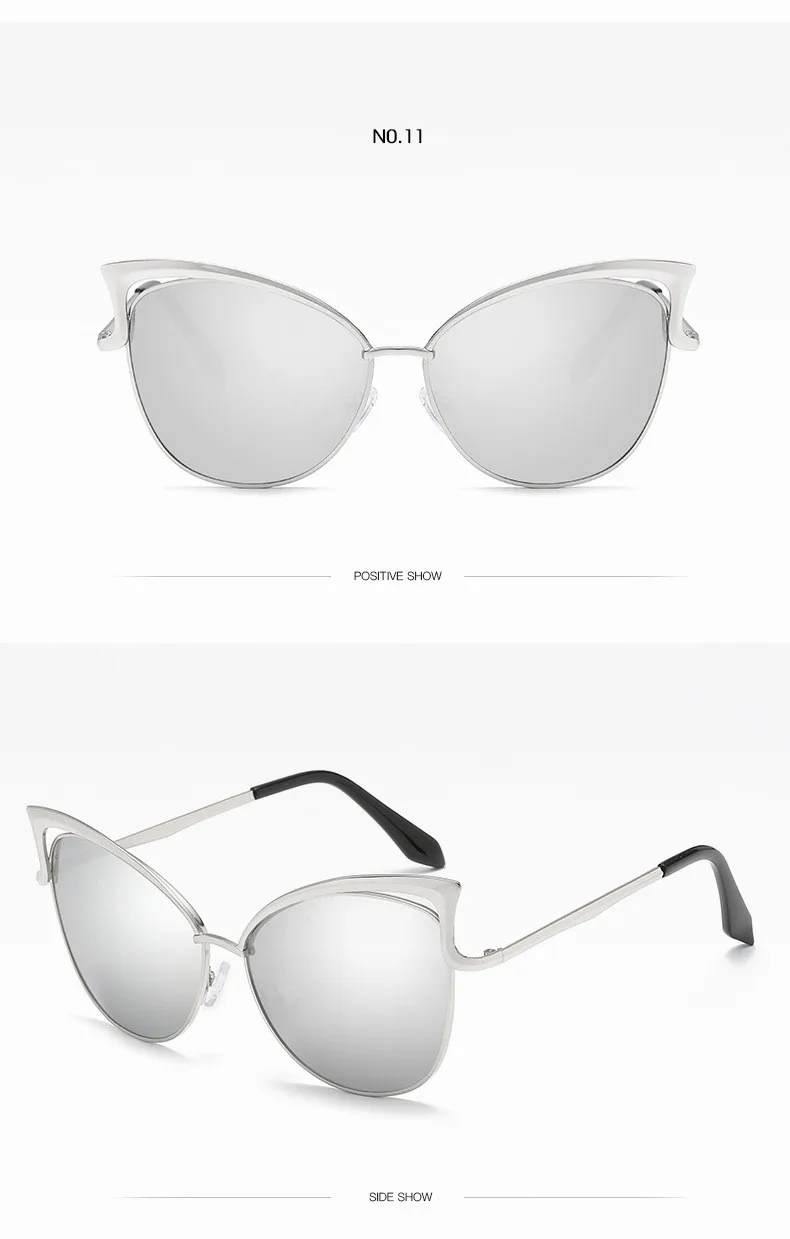 Новые роскошные солнцезащитные очки кошачий глаз, Женские Ретро брендовые дизайнерские высококачественные Винтажные Солнцезащитные очки, женские модные зеркальные солнцезащитные очки с покрытием