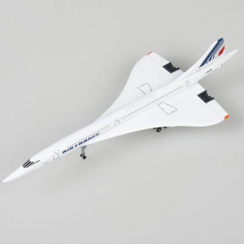 

14CM Concorde Air France 1976-2003 Airline Model 1:400 Alloy Collectible Display Toy Airplane Model Collection For Kids Children