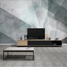 Обои на заказ, 3d фрески, скандинавские минималистичные абстрактные геометрические ТВ-фон, Настенная декоративная живопись, обои, домашний декор