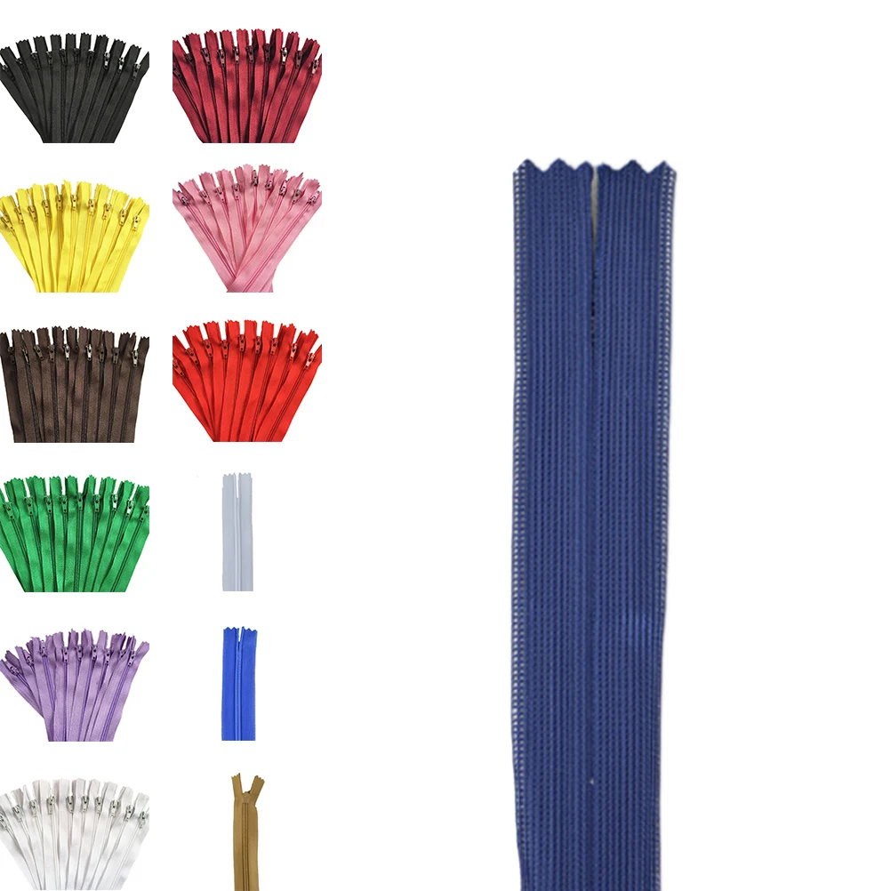 Nylon Tape Zip Coil Zippers Tailor Sewer Craft 12 Inch 30 cm Crafter