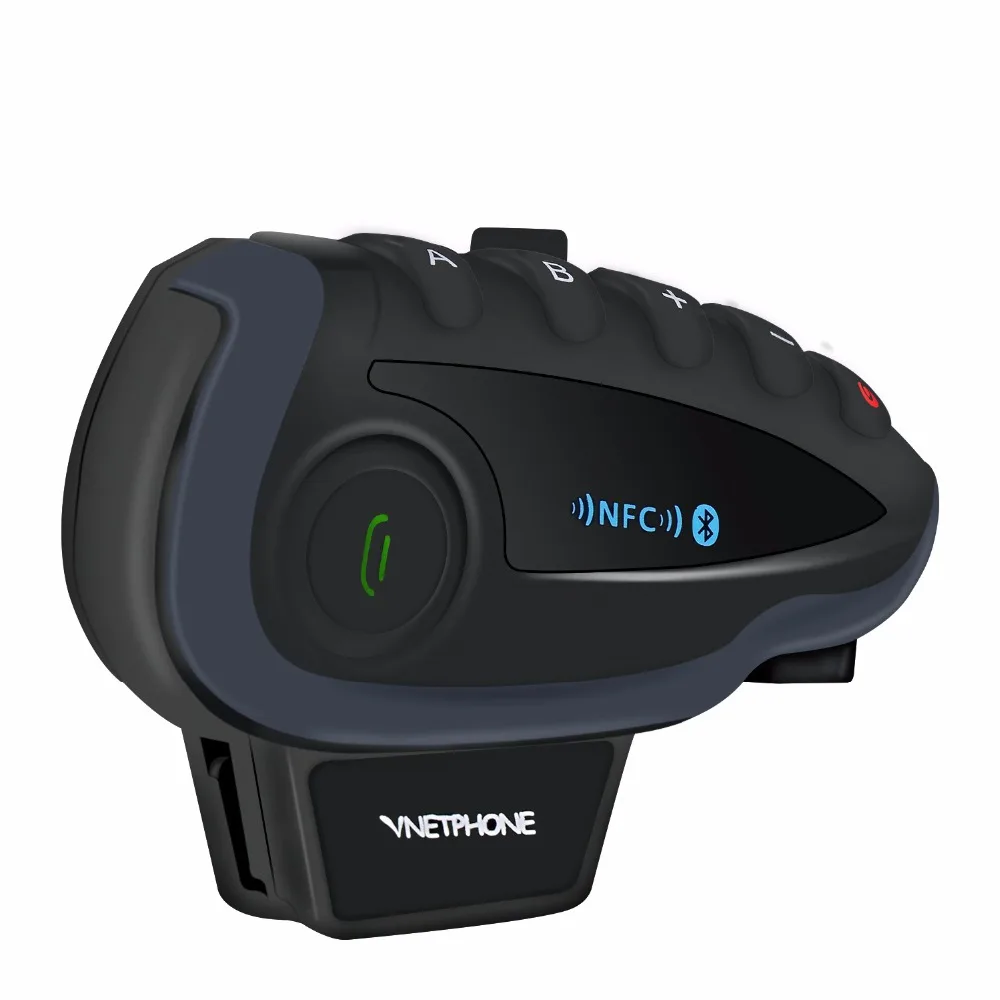 Новый V8 1200M BT Bluetooth домофон для мотоциклетного шлема 5 всадников гарнитура