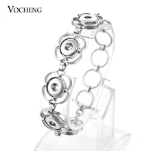 10 шт/лот цветок Форма сплава 12 мм пользовательский браслет с защелкой NN-283* 10 Vocheng