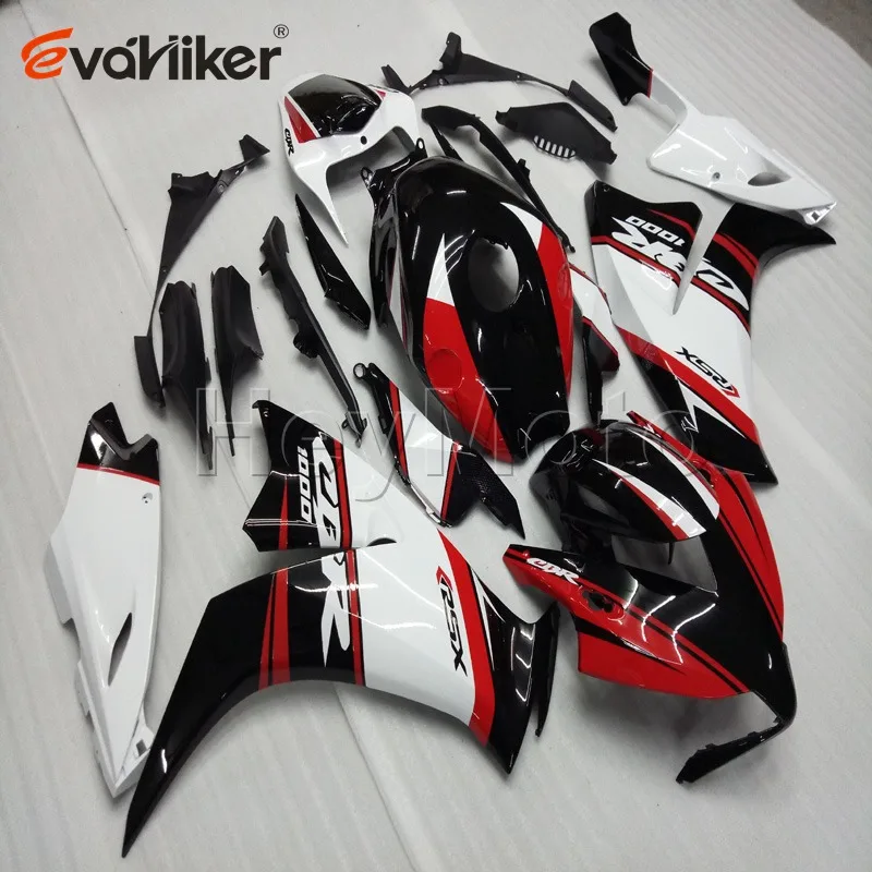 Пользовательские ABS мотоцикл обтекатель для CBR1000RR 2012 2013 мотоциклетные панели+ 5 подарков Белый Серебряный литьевой формы