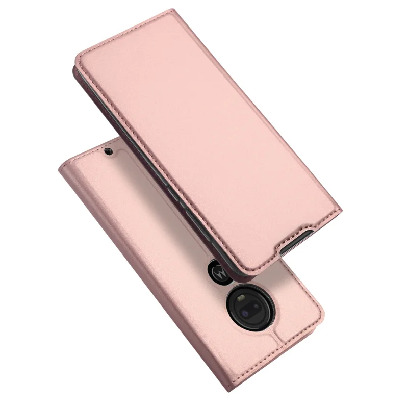 Оригинальный чехол из искусственной кожи DUX DUCIS для Motorola Moto G7 роскошный тонкий