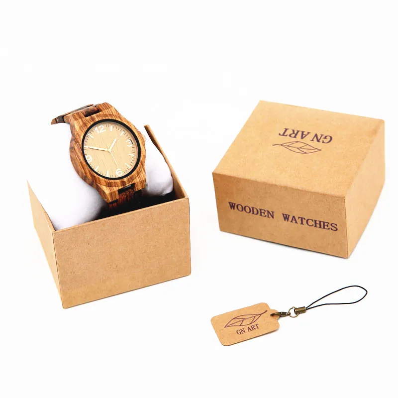 ELMERA мужские деревянные часы relogio masculino de luxo reloj hombre наручные часы с большим циферблатом деревянные часы Брендовые мужские